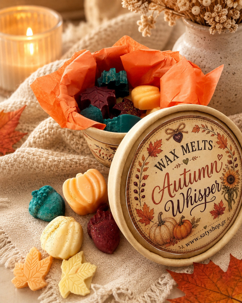Προεπιλεγμένη φωτογραφία AUTUMN WHISPER WAX MELTS 85gr